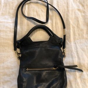 Foley & Corinna Leather Mini Crossbody-EUC